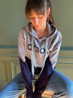 Pull AMOUR Gris